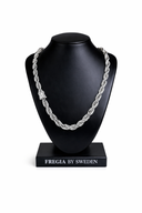 FREGIA CORDELL HALSBAND - SILVER 8MM (DIAMANTLÅS) Fregia