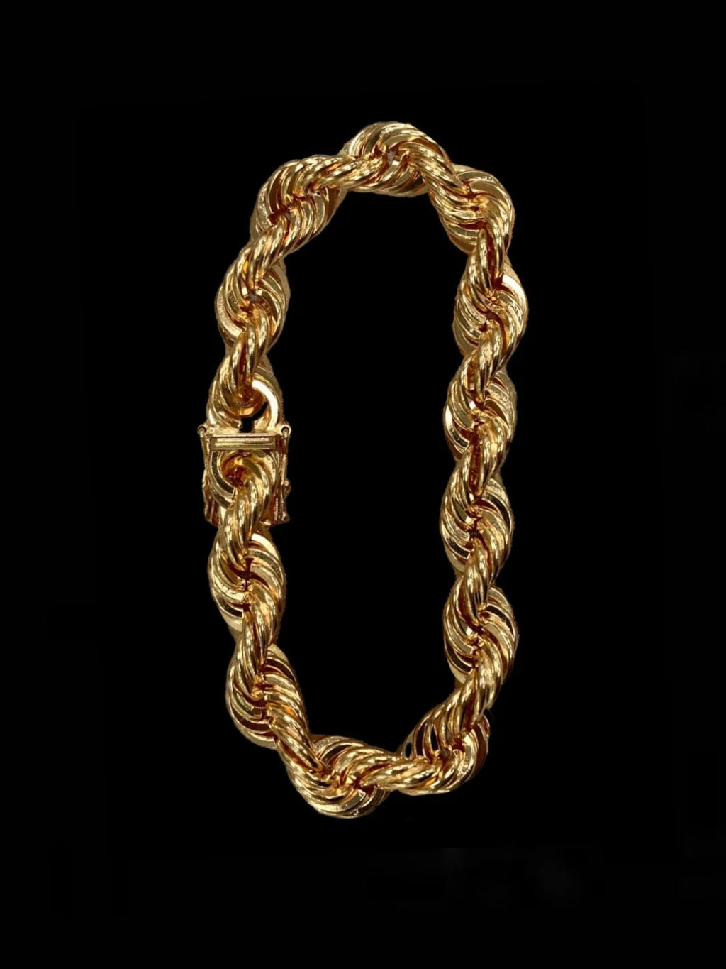 FREGIA CORDELL ARMBAND - GULD 10MM (DIAMANTLÅS) Fregia