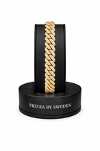 FREGIA CUBAN ICE ARMBAND MOISSANITE S925 SILVER - 18K GULDPLÄTERAD Fregia