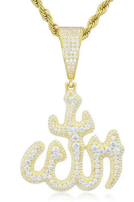 FREGIA MOISSANITE ALLAH HÄNGE – GULD Fregia