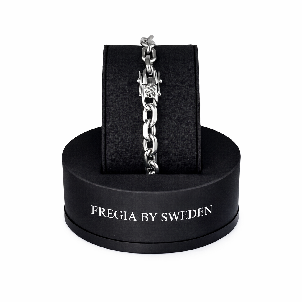 FREGIA ANKAR ARMBAND – SILVER 8MM Fregia