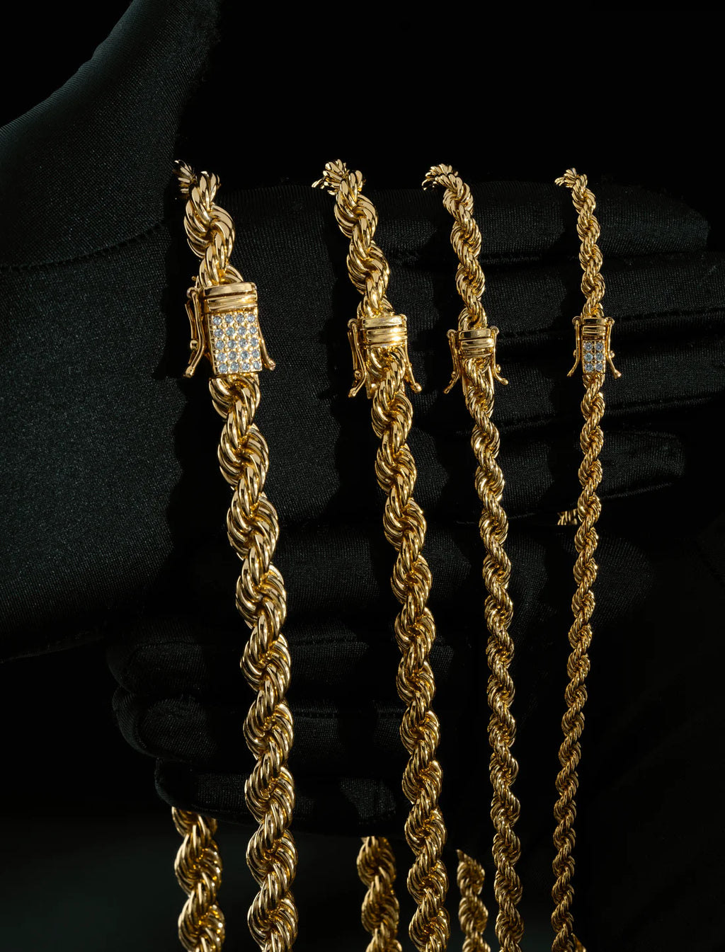 FREGIA CORDELL HALSBAND - GULD 6MM (DIAMANTLÅS) Fregia