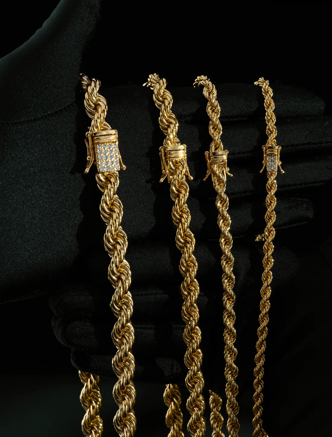 FREGIA CORDELL HALSBAND - GULD 6MM (DIAMANTLÅS) Fregia