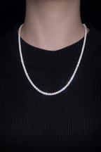 FREGIA TENNIS – MOISSANITE HALSBAND - S925 Fregia