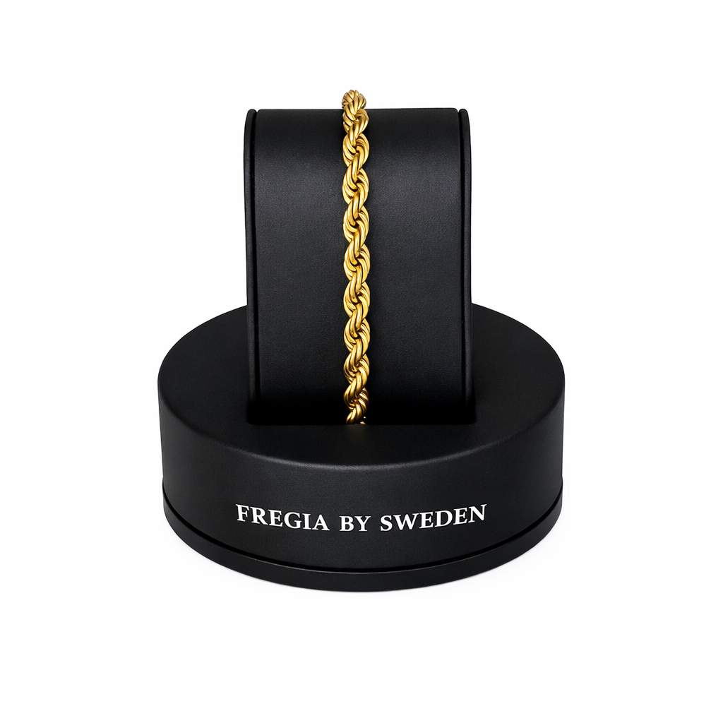 FREGIA CORDELL ARMBAND - GULD 6MM Fregia