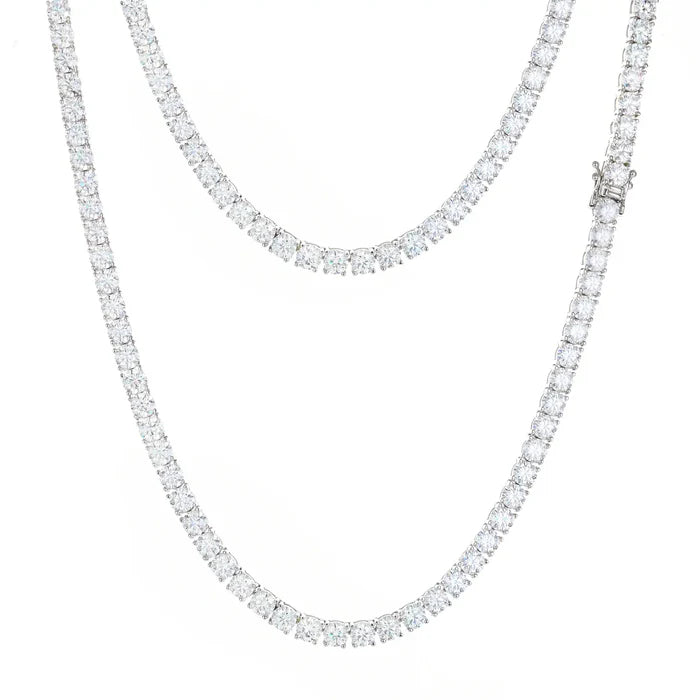 FREGIA TENNIS – MOISSANITE HALSBAND - S925 Fregia