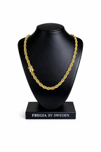 FREGIA CORDELL HALSBAND - GULD 8MM (DIAMANTLÅS) Fregia