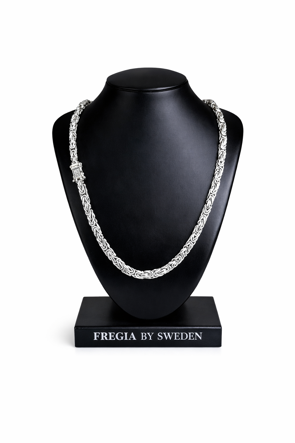 FREGIA KEJSAR HALSBAND - SILVER 6MM (DIAMANTLÅS) Fregia