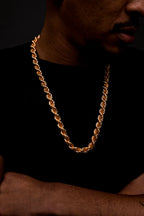 FREGIA CORDELL HALSBAND - GULD 10MM (DIAMANTLÅS) Fregia