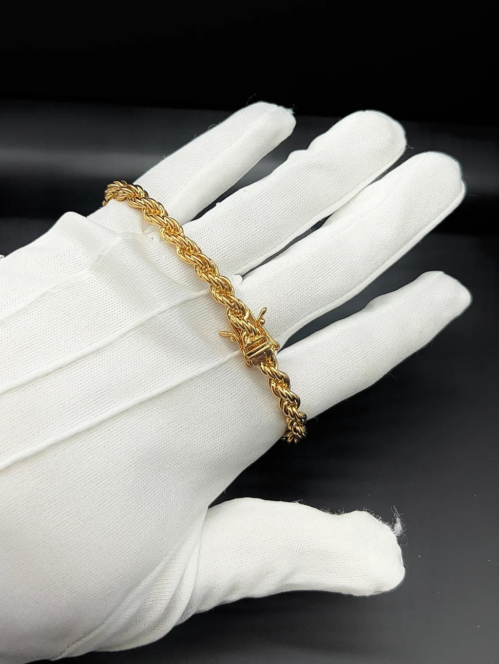 FREGIA CORDELL ARMBAND - GULD 6MM (DIAMANTLÅS) Fregia