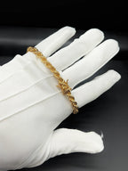FREGIA CORDELL ARMBAND - GULD 6MM (DIAMANTLÅS) Fregia