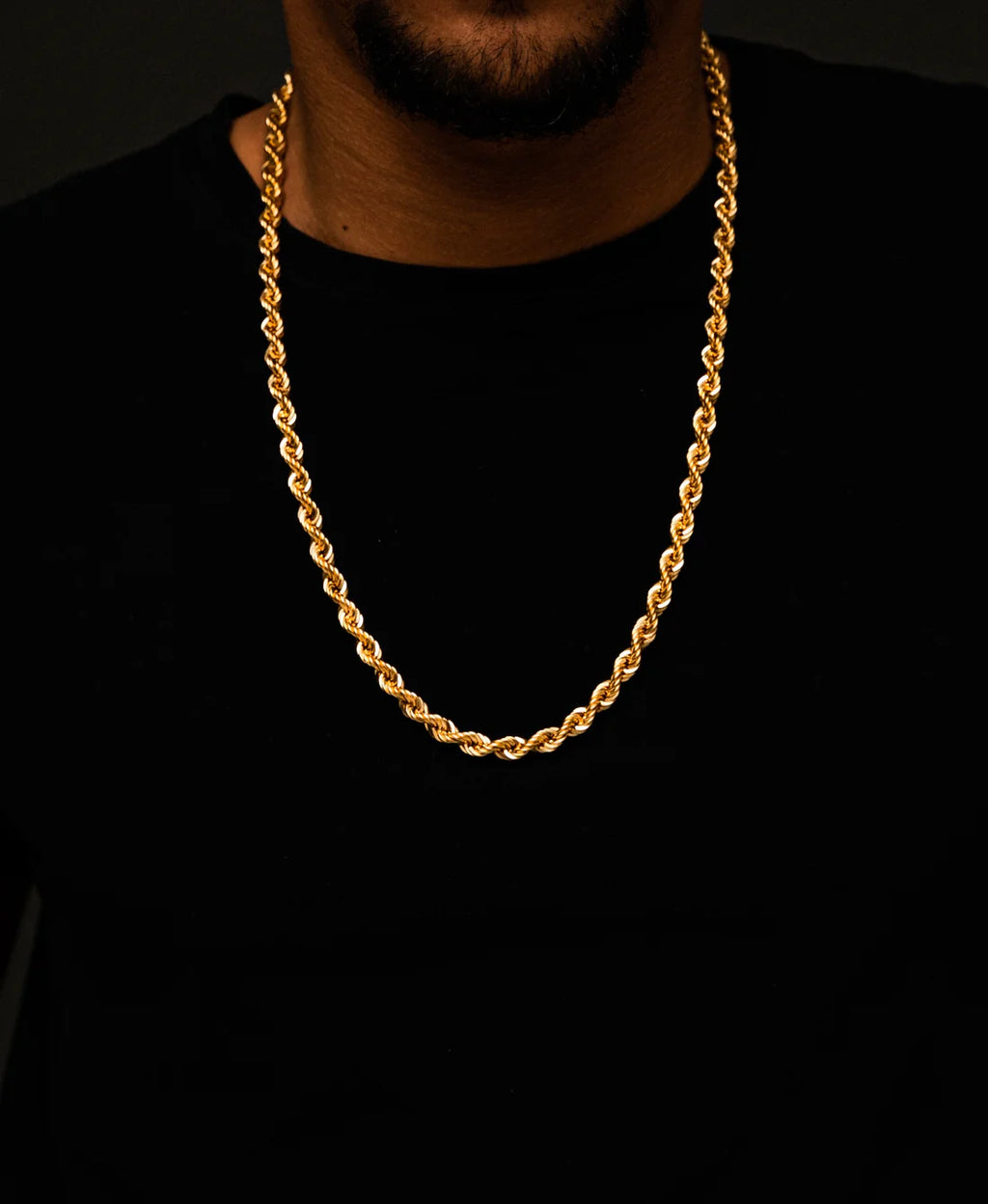 FREGIA CORDELL HALSBAND - GULD 8MM (DIAMANTLÅS) Fregia