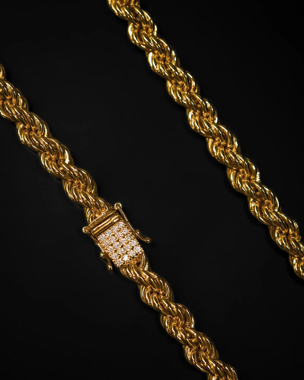 FREGIA CORDELL HALSBAND - GULD 10MM (DIAMANTLÅS) Fregia