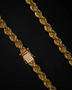 FREGIA CORDELL HALSBAND - GULD 10MM (DIAMANTLÅS) Fregia