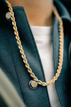 FREGIA CORDELL HALSBAND - GULD 6MM (DIAMANTLÅS) Fregia