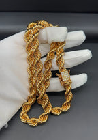 FREGIA CORDELL HALSBAND - GULD 10MM (DIAMANTLÅS) Fregia