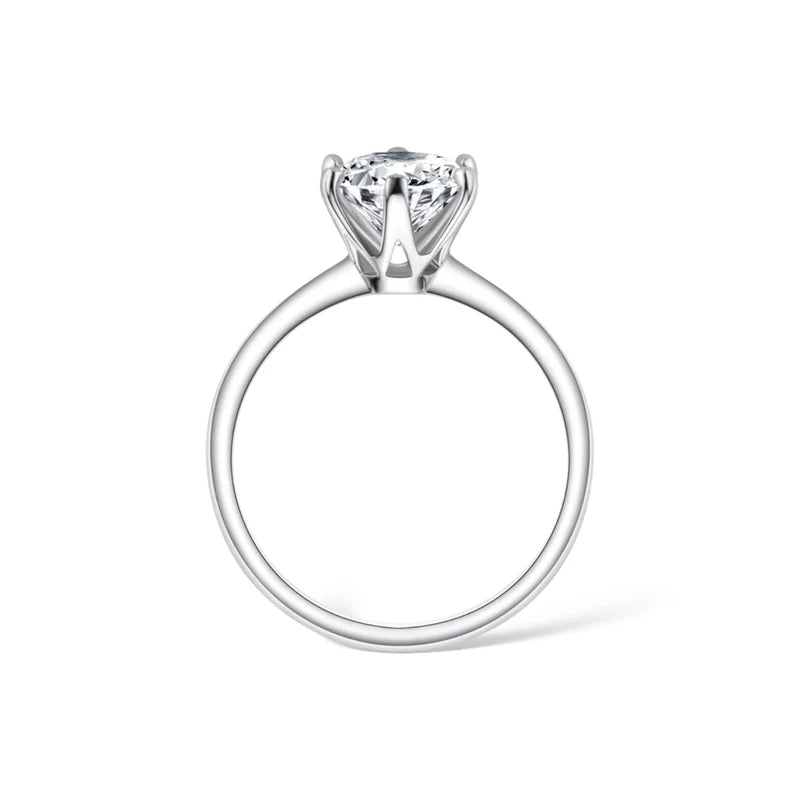 FREGIA MOISSANITE – RING 2CT Fregia