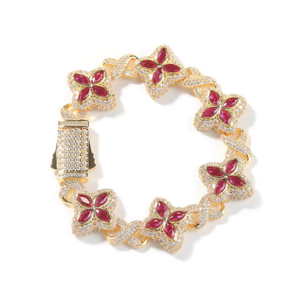 FREGIA KLÖVER ZIRCON – ARMBAND Fregia