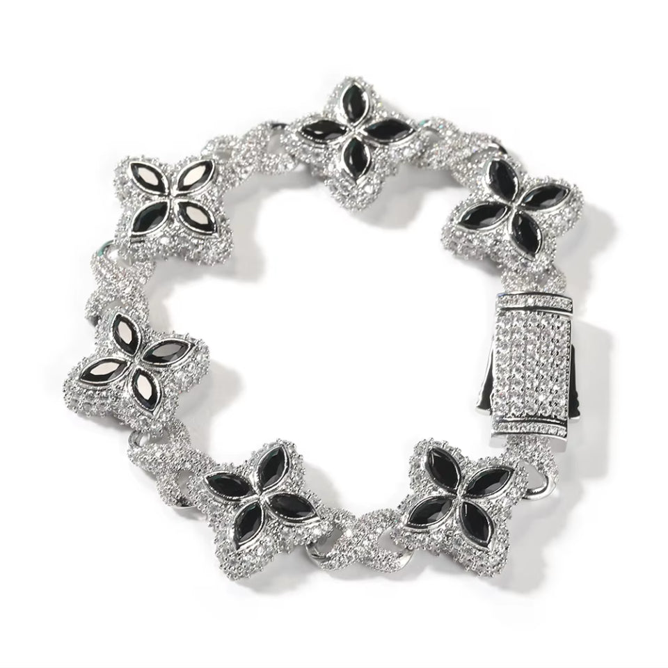 FREGIA KLÖVER ZIRCON – ARMBAND Fregia