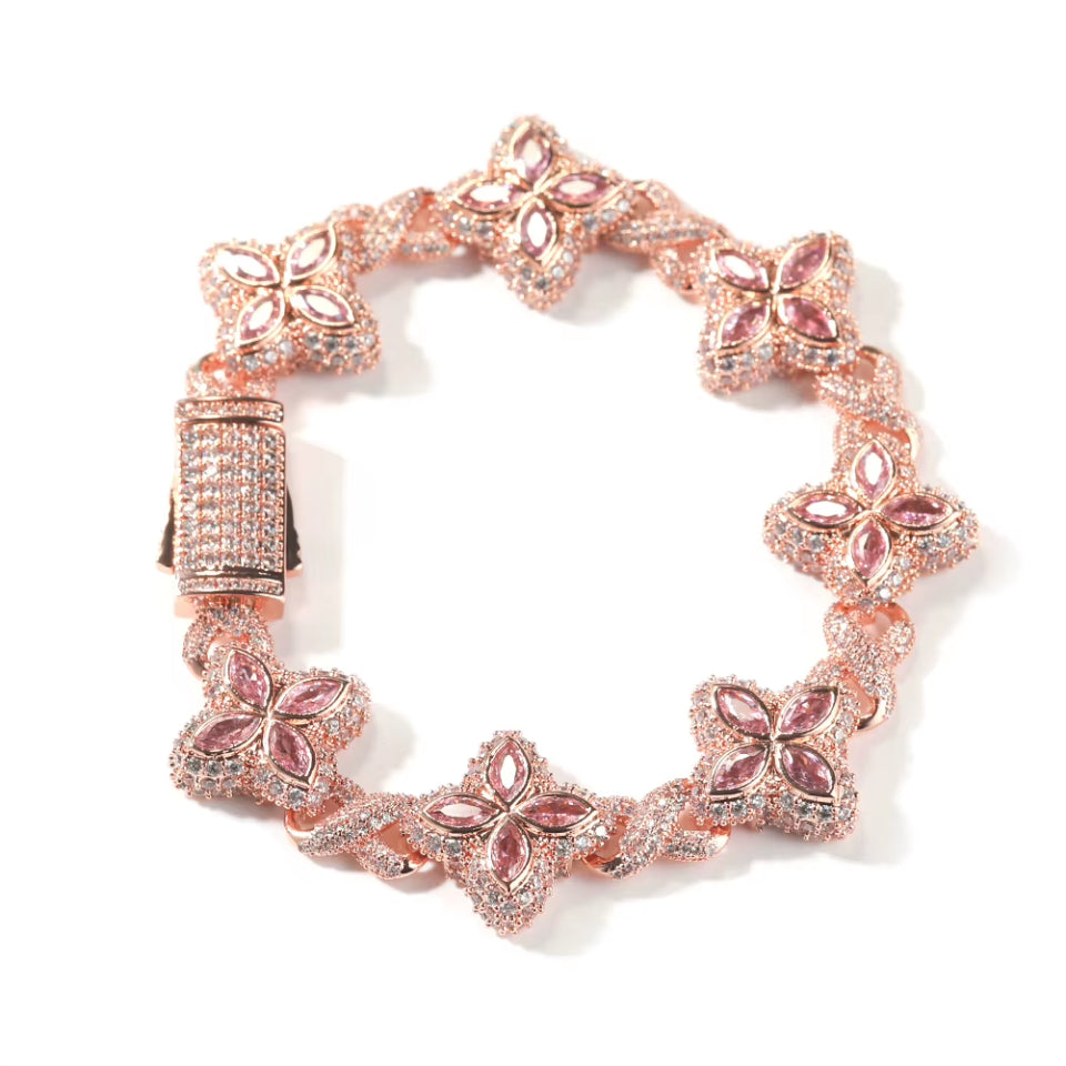FREGIA KLÖVER ZIRCON – ARMBAND Fregia