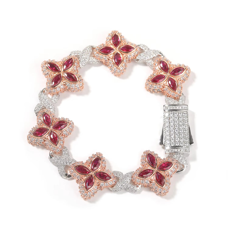 FREGIA KLÖVER ZIRCON – ARMBAND Fregia