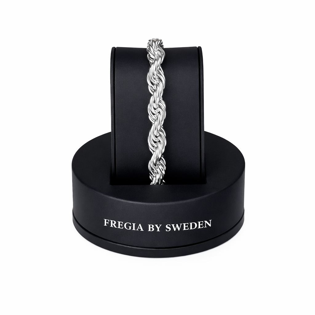 FREGIA CORDELL ARMBAND - SILVER 10MM Fregia
