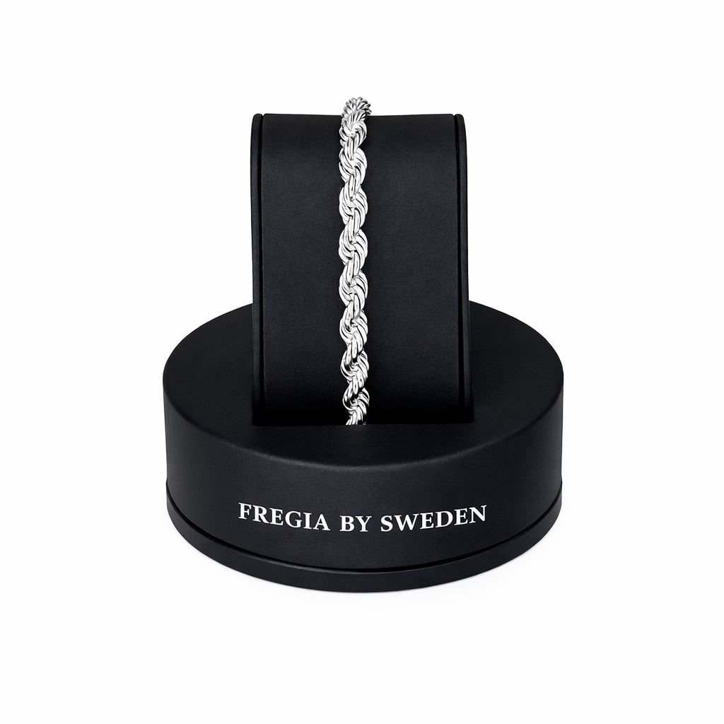 FREGIA CORDELL ARMBAND - SILVER 6MM Fregia