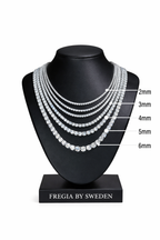 FREGIA TENNIS – MOISSANITE HALSBAND - S925 GULDPLÄTERAD Fregia