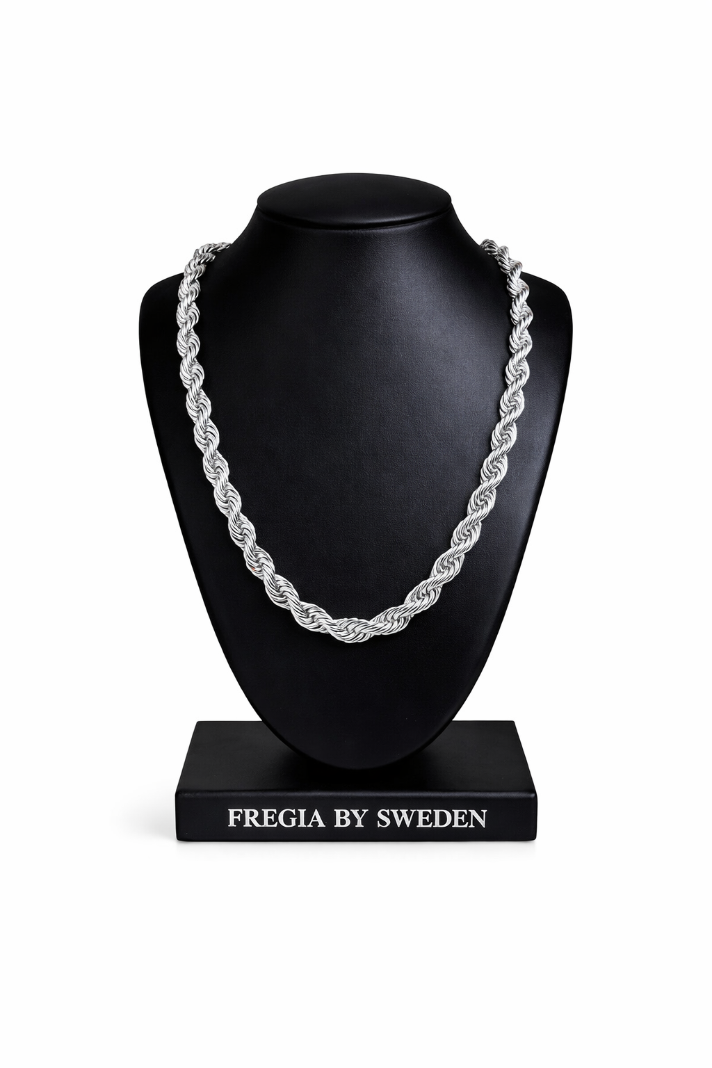 FREGIA CORDELL HALSBAND - SILVER 8MM Fregia