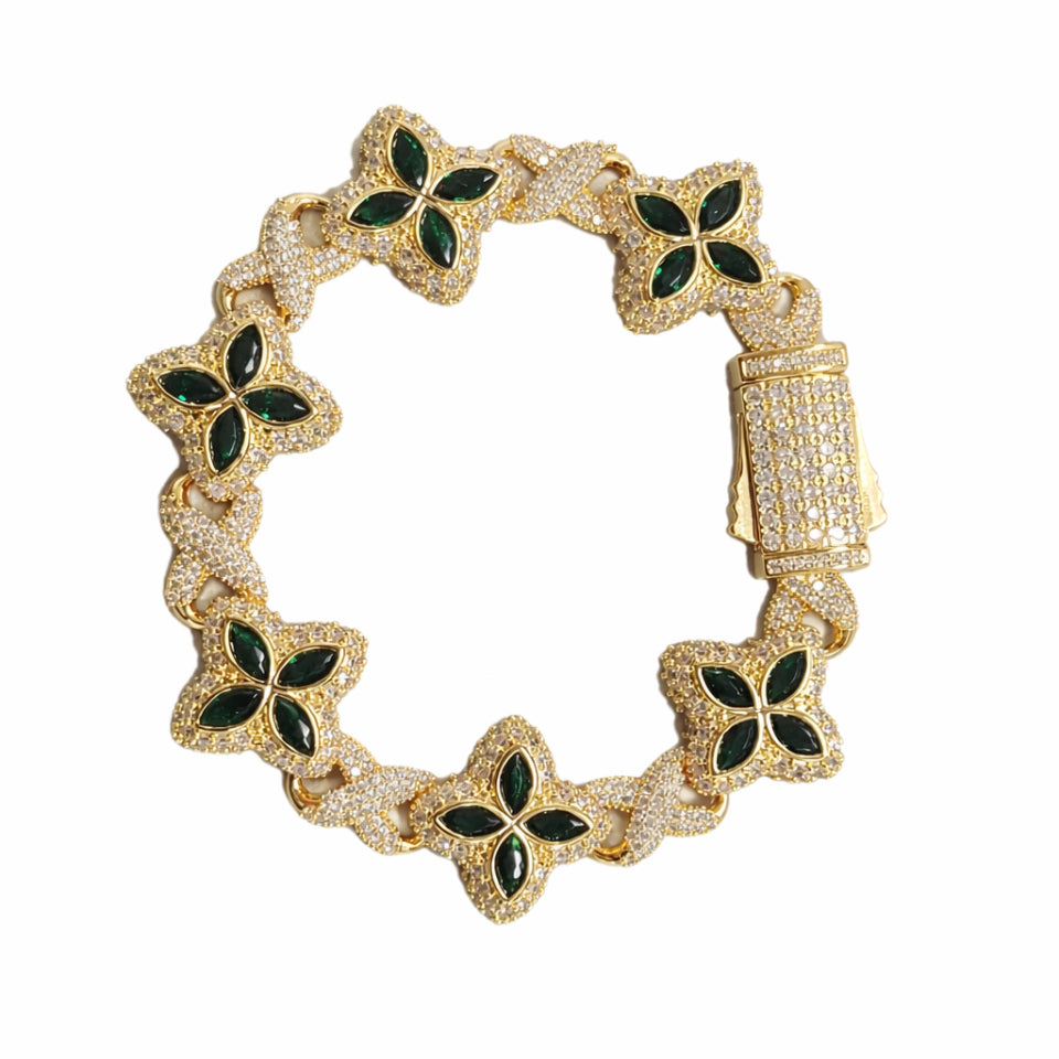 FREGIA KLÖVER ZIRCON – ARMBAND Fregia