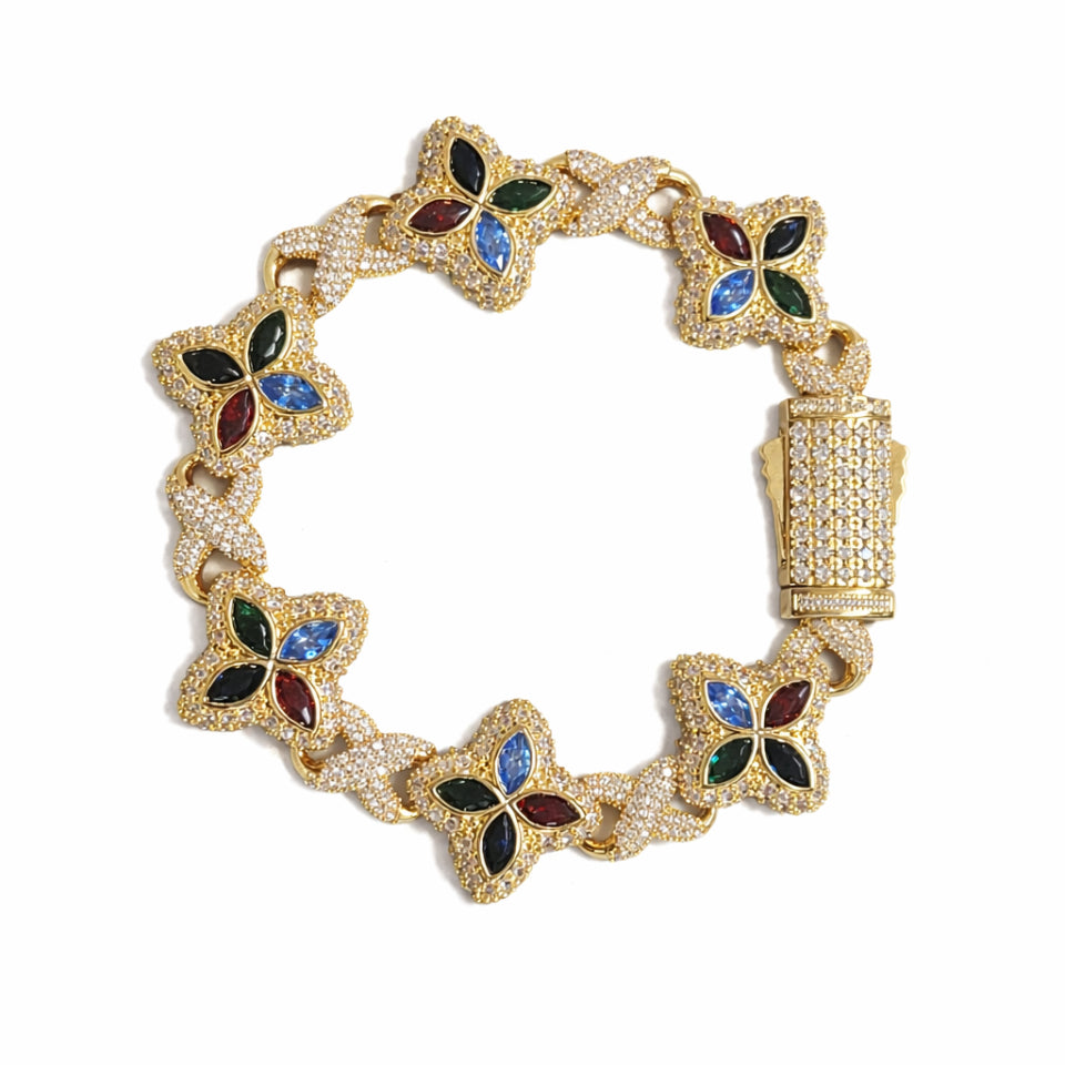 FREGIA KLÖVER ZIRCON – ARMBAND Fregia