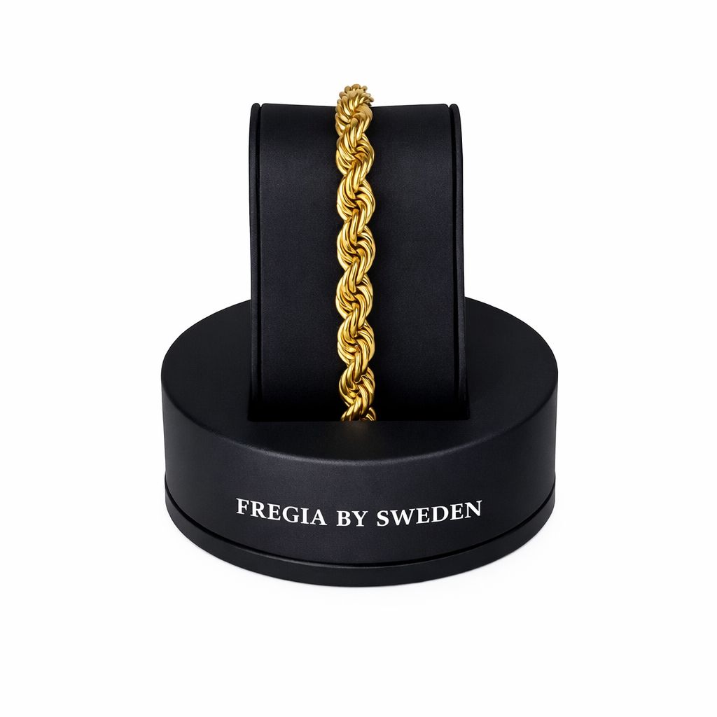 FREGIA CORDELL ARMBAND - GULD 8MM Fregia
