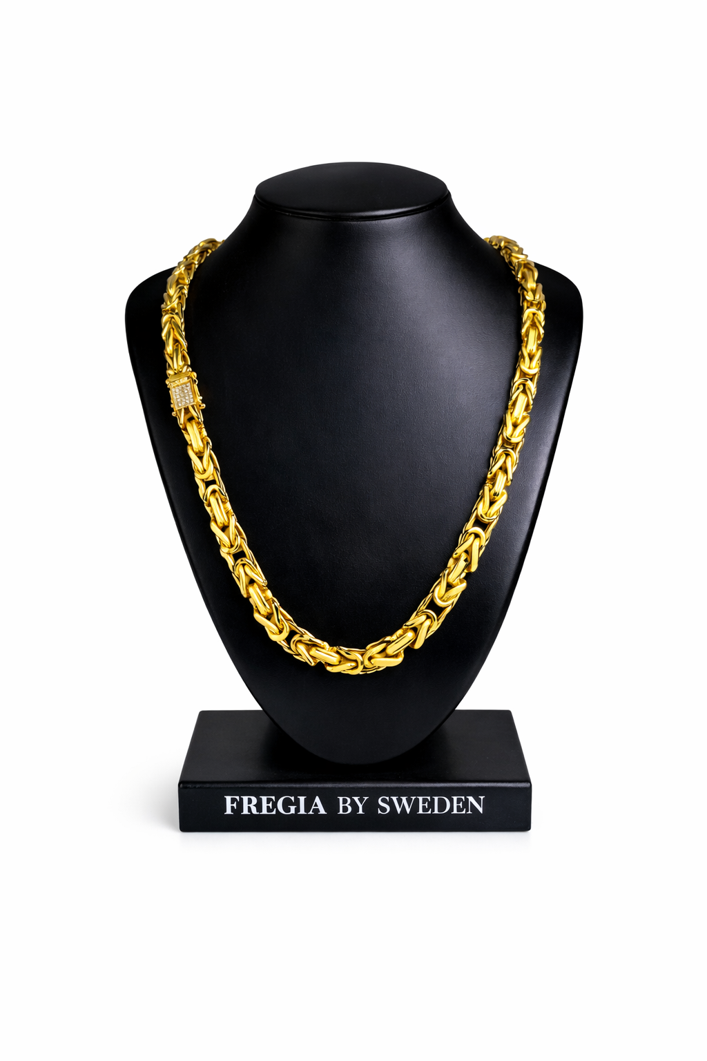 FREGIA KEJSAR HALSBAND - GULD 8MM (DIAMANTLÅS) Fregia