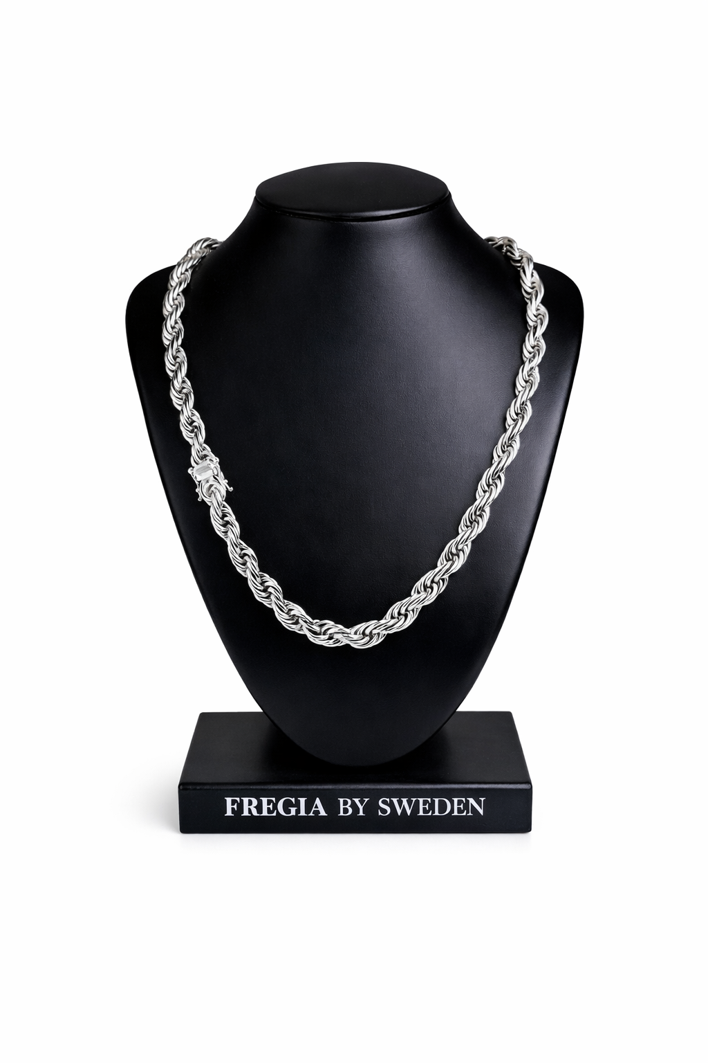 FREGIA CORDELL HALSBAND - SILVER 10MM (DIAMANTLÅS) Fregia