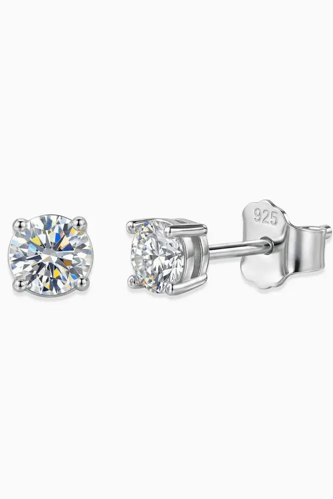FREGIA MOISSANITE STUDS – S925 5-8MM Fregia