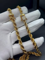 FREGIA CORDELL HALSBAND - GULD 8MM (DIAMANTLÅS)