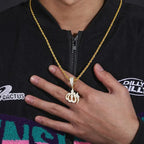 FREGIA MOISSANITE ISLAMIC ALLAH HÄNGE – GULD Fregia